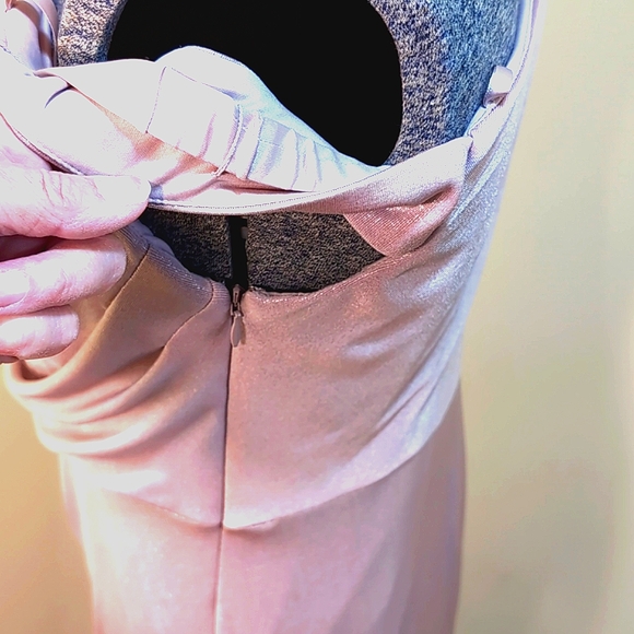 🎉Host Pick🎊Women's Elegant Mauve Evening Gown - Picture 6 of 12